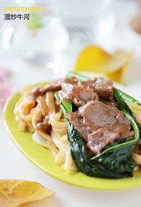 广东正宗湿炒牛河 湿炒牛河——详解广东人最爱的主食