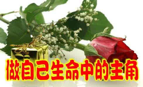 做自己生命的主角图片 做自己生命的主角
