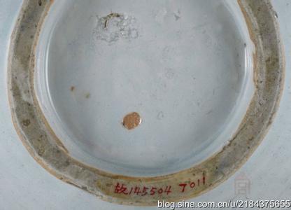 故宫博物院藏元代瓷器 元代瓷器的底部图片 北京故宫博物院元代瓷器底部