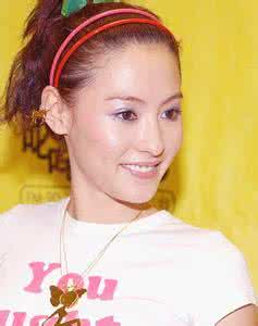 清纯玉女 明星 8位玉女明星示范发箍可爱造型