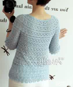 织锦坊手作视频教程 开衫  【织锦坊手作】——素馨 气质花边开衫 