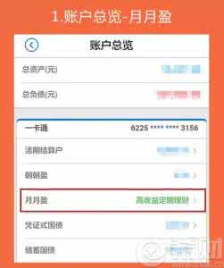 招商银行月月盈保本吗 招商银行月月盈保本吗?