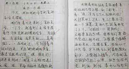 日记作文300字 日记（3）作文400字