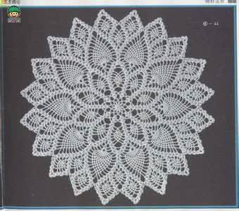 钩针编织花样图解大全 钩针花样图解（一）