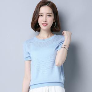 套头镂空针织衫搭配图 套头  夏季镂空衫