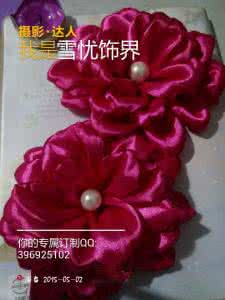 儿童发夹diy教程花朵 【烧花教程】简单烧花教程，烧花发夹。