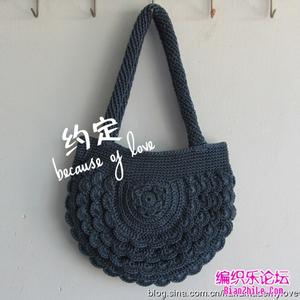漂亮手提包的钩法视频 手提包的钩法大全