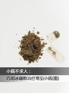 冰硼散 妙用冰硼散治愈多种病