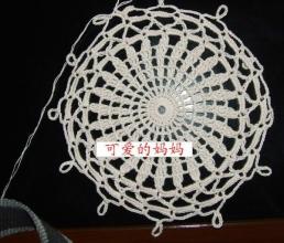 钩针镂空拼花罩衫图解 可爱的妈妈手工----美美的拼花衫