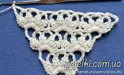 漂亮披肩钩针钩法视频 钩针教程：三角形披肩的钩法（适合初学最简易的）