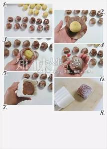 冰皮月饼 大理石冰皮月饼
