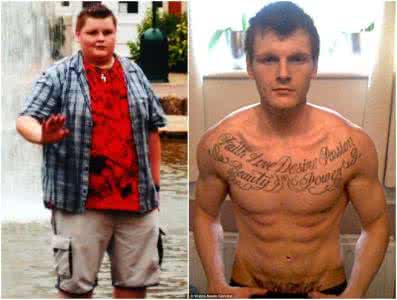 阿黛尔瘦身成功登封面 259斤小伙瘦身成男神