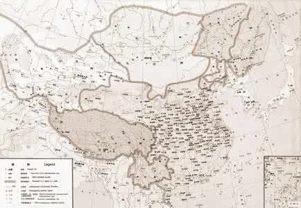 隋朝地图 中国历史地图  隋、唐初