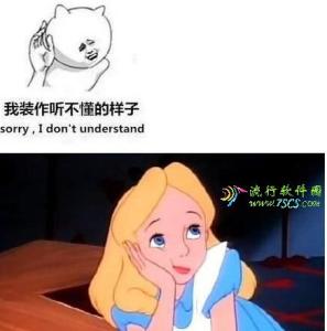 我装作听不懂的样子 装作很懂的样子表情包 我装作听不懂的样子是什么梗
