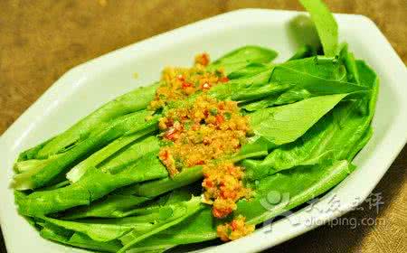 蒜香油麦菜的做法 蒜香蚝油油麦菜