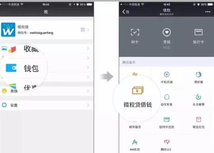 微信上怎么添加微粒贷 微信微粒贷怎么没有