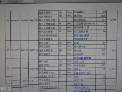 大众polo一年养车费用 polo养车费用 上海大众POLO两厢1.6四万公里保养费用明细