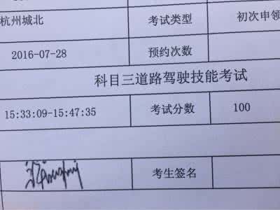 c1驾照模拟考试科目一 2015年c1驾照考试科目三考试程序