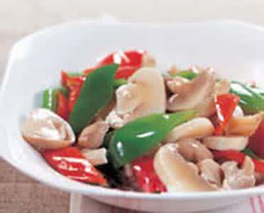 蘑菇炒肉片 百搭肉片炒蘑菇