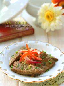 猪肝的做法大全 三招揭秘最美味最无后顾之忧的猪肝解毒烹制法：无人能挡的【私房葱香煎猪肝】