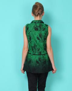 短款上衣 树叶花短款上衣