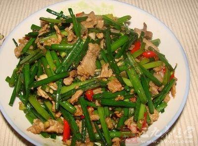 韭菜花炒肉 韭菜花炒肉 4大食谱教您自制韭菜花炒肉