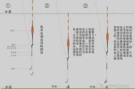 怎么调漂与铅坠的平衡 调漂的前提浮漂与铅坠搭配合适