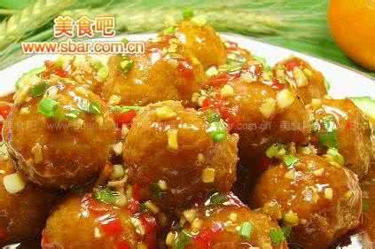 熘胡萝卜丸子 鱼香熘丸