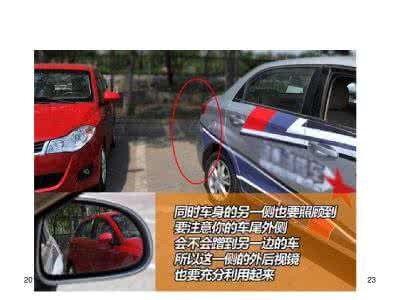 车头位置判断图解 新手车位感判断图解