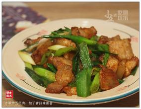 陈有香沙茶辣 沙茶炒五花肉:加了青蒜味更香