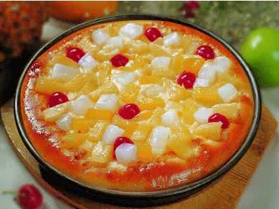 奶香紫薯披萨 【春季美味】奶香水果披萨