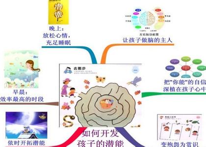 开发右脑潜能的秘诀 看得见的思考——教育孩子运用思维导图，开发右脑潜能！