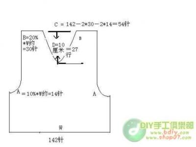 毛衣圆领怎么收针才圆 圆领经典收针计算方法--图片,文字