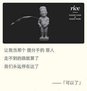 可以了陈奕迅歌词含义 陈奕迅可以了 陈奕迅可以了歌词