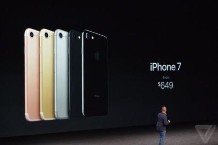 苹果iphone8发布会 苹果iphone7发布会 苹果发布iPhone 7：国行价格5388起
