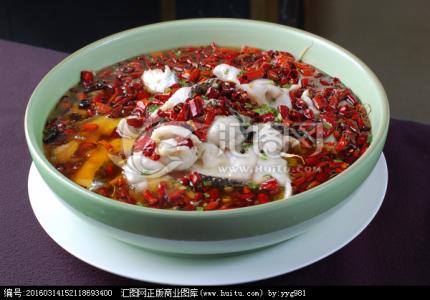 水煮乌鱼片 (创新菜)水煮乌鱼