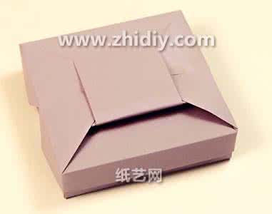 手工折纸包装盒 情人节折纸礼盒|手工折纸包装盒的折法教程