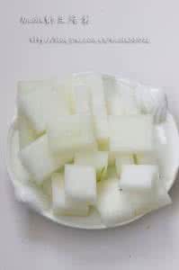 爽口清新片 用冬瓜打造一抹清新风 —— 清新爽口的香橙冬瓜塔