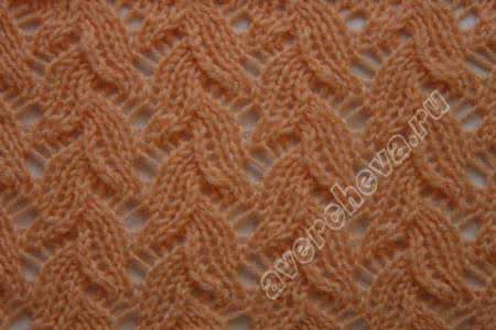 简单棒针镂空花样图解 棒针----精选镂空花样