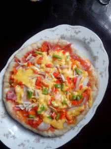 锡纸平底锅代替烤箱 没有烤箱也能做，一学就会的平底锅版——吐司披萨