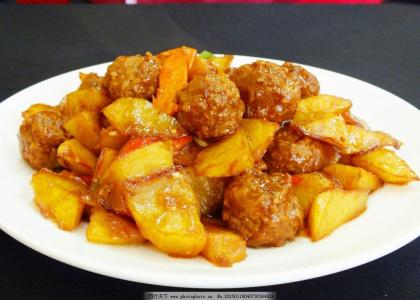 香炸土豆丝丸子 烧土豆丸子