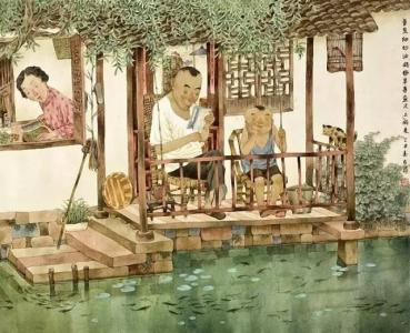 市井俗曲的特点 妙趣横生 看看这些妙趣横生的市井俗画!