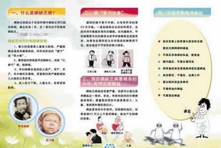 2017防治碘缺乏病日 防治碘缺乏病日手抄报内容