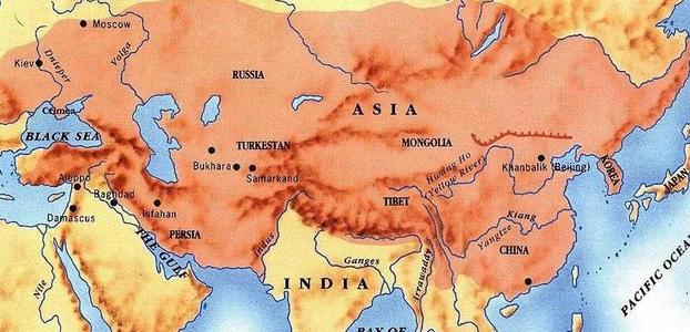 蒙古帝国最大时版图 震撼的地球5000年版图变迁动画，看到蒙古帝国时我震惊了！