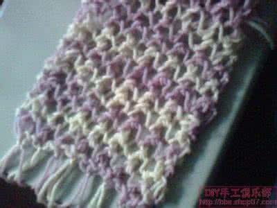 渔网编织方法图解 渔网花编织法