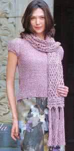 夏天去哪里旅游最凉爽 【女款系列】凉爽的夏天之一 ---棒针实例图解