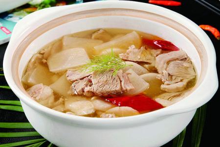 白萝卜炖羊肉 黄金搭配——羊肉炖萝卜