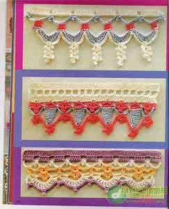 如何用钩针钩花边 漂亮钩针花边