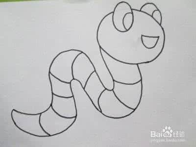 儿童学画小动物 儿童学画小动物:4 蚯蚓