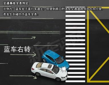 交通事故责任划分图解 交通事故责任认定图解